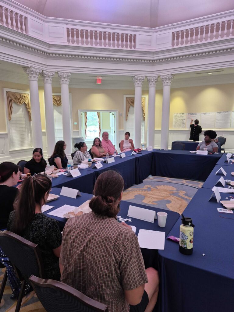 Montevallo, Alabama residents gather in June for "What's Next, Alabama?" — a series of deliberative conversations based on "What's Next, America?"